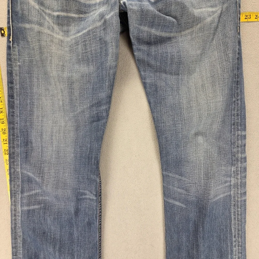 Vintage Levis Engineered Jeans Mens 34x34 Blue Honeycomb Whiskers Zip Fly